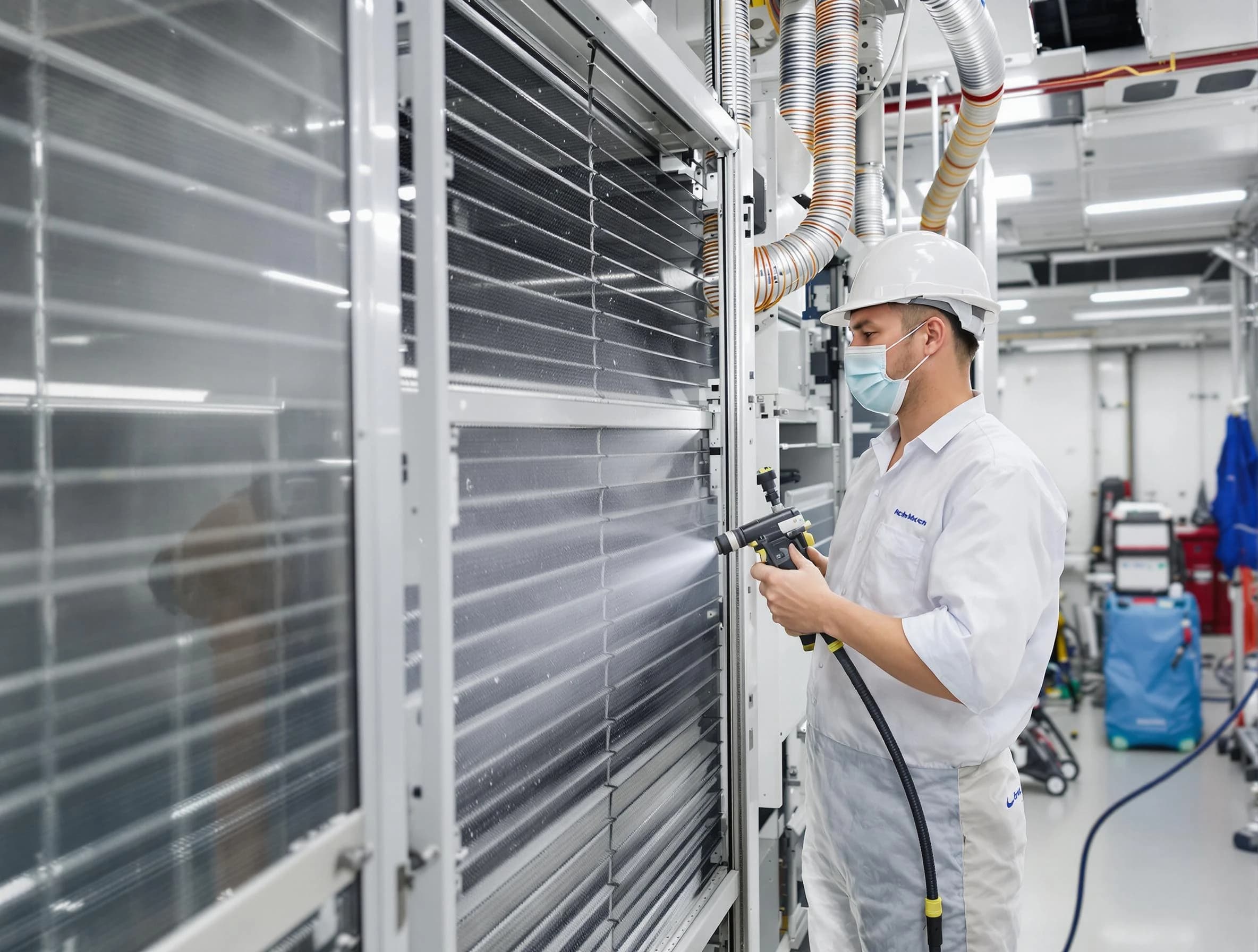 Professional AC coil cleaning by Springfield Air Duct Cleaning in Springfield