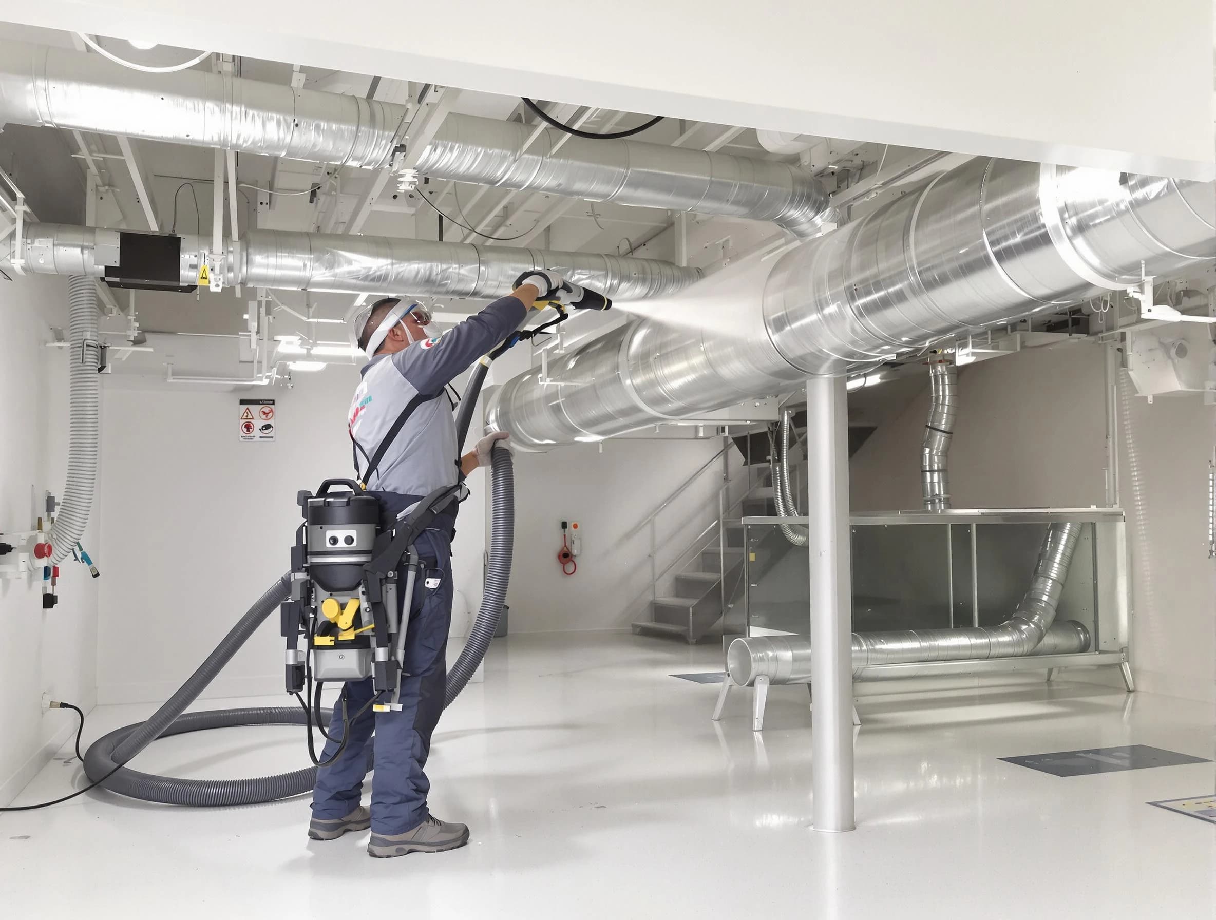 Professional central duct cleaning by Springfield Air Duct Cleaning in Springfield