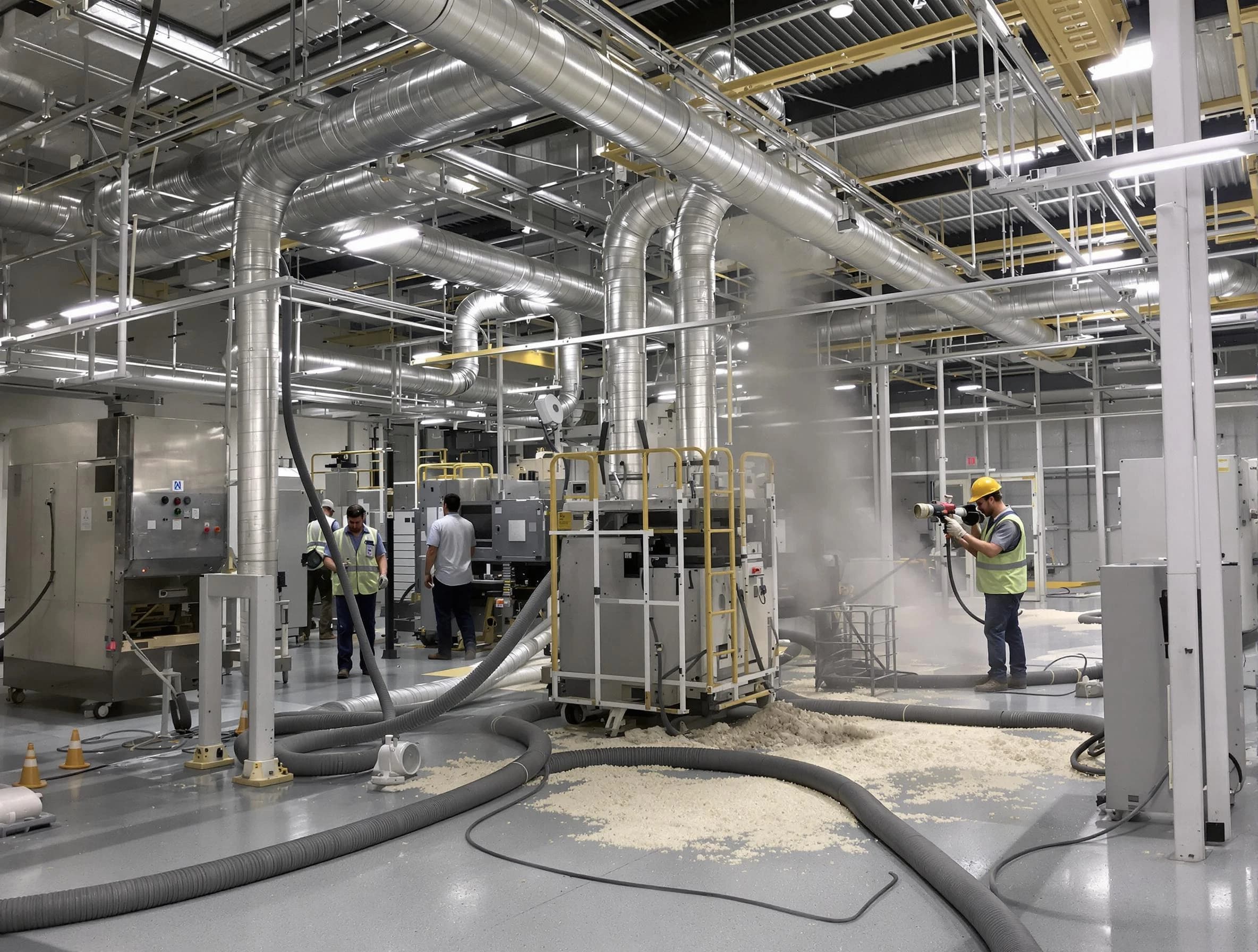 Heavy-duty industrial duct cleaning by Springfield Air Duct Cleaning in Springfield