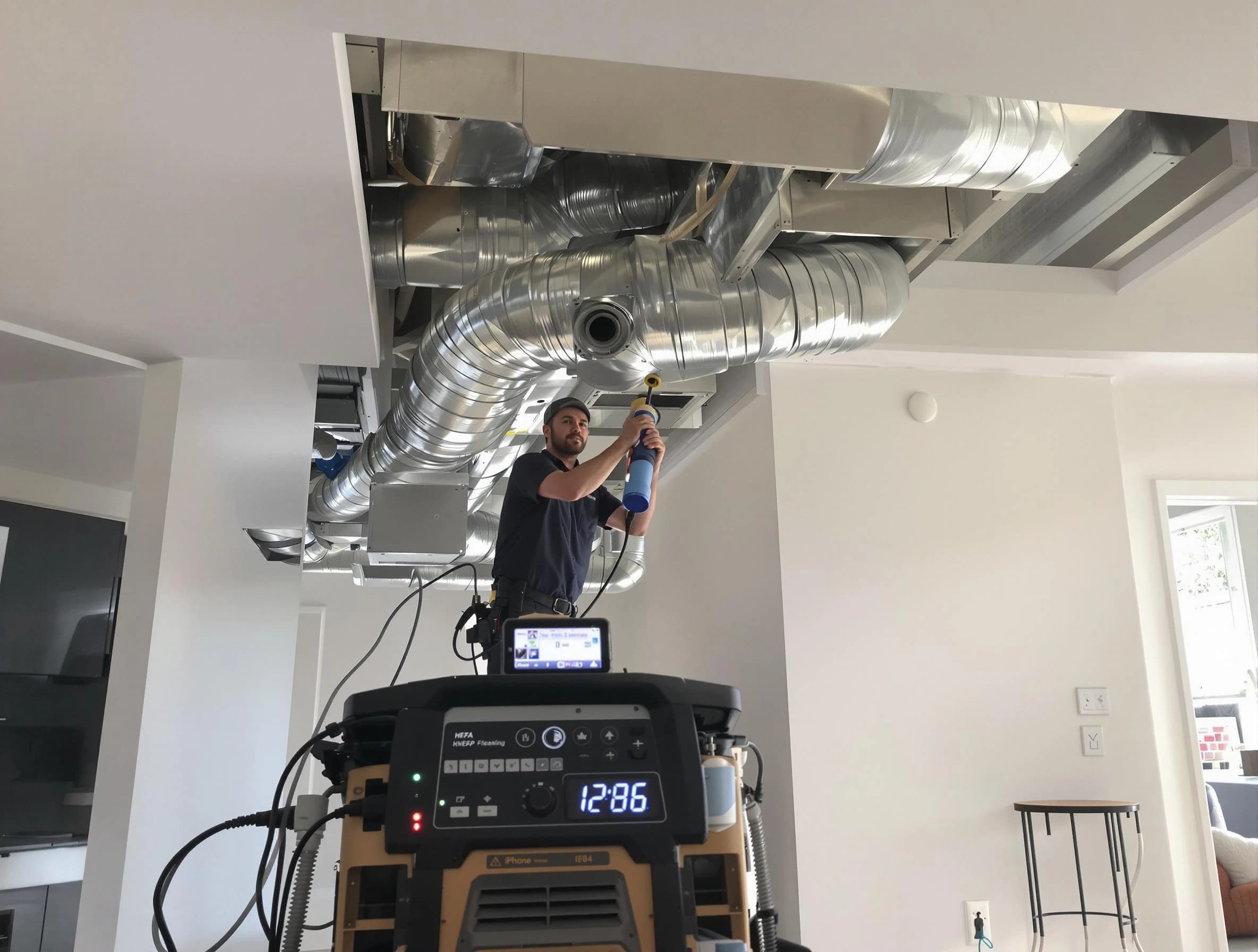 Advanced pure air duct cleaning by Springfield Air Duct Cleaning in Springfield