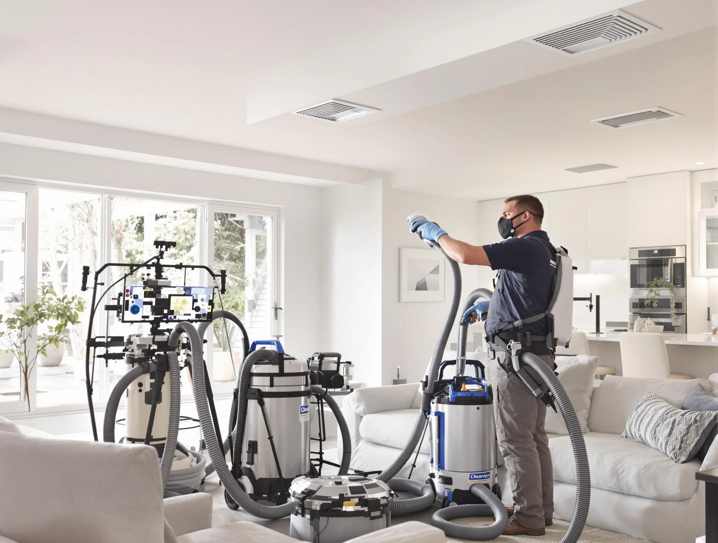 Professional AC duct cleaning by Springfield Air Duct Cleaning in Springfield