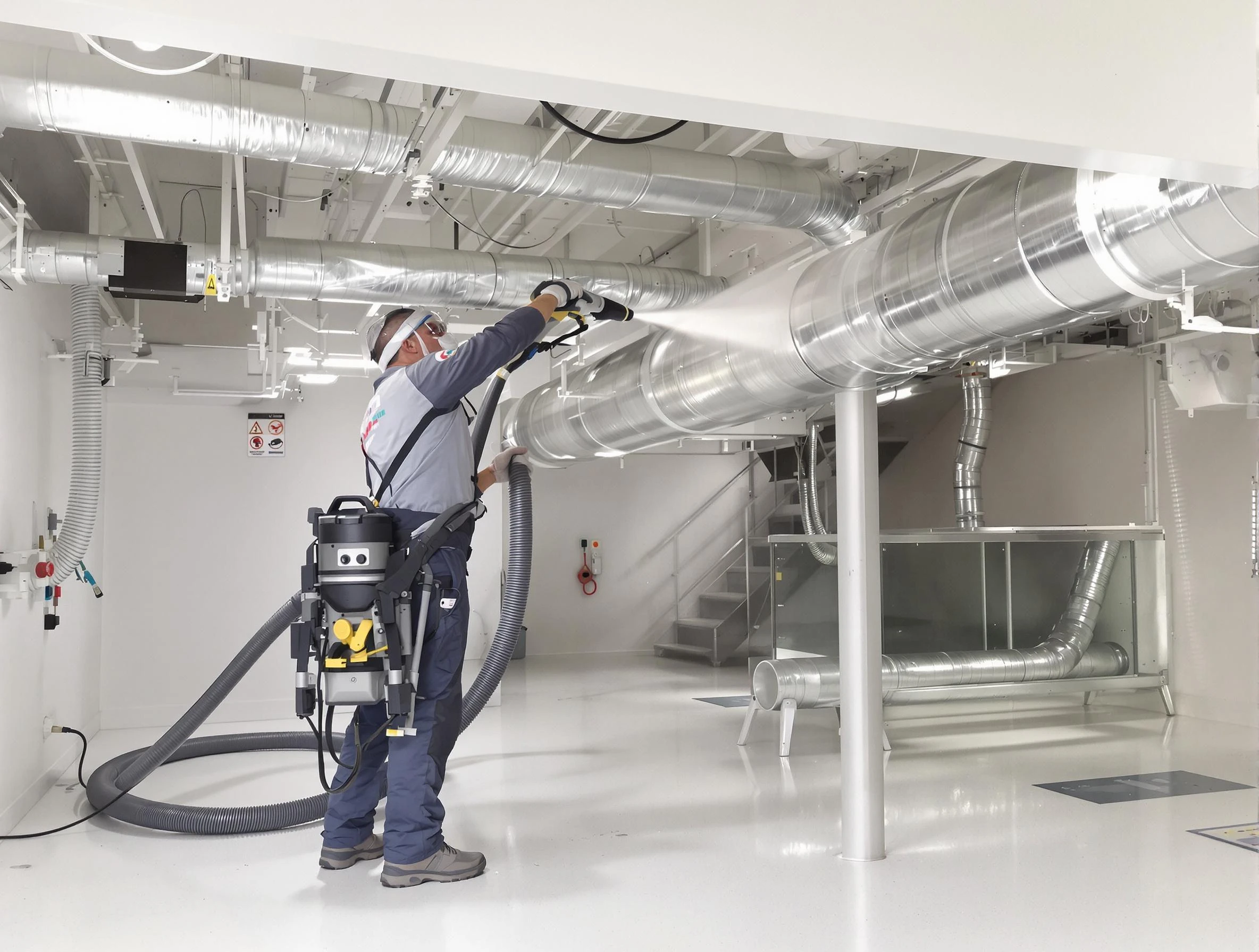 Professional central duct cleaning by Springfield Air Duct Cleaning in Springfield