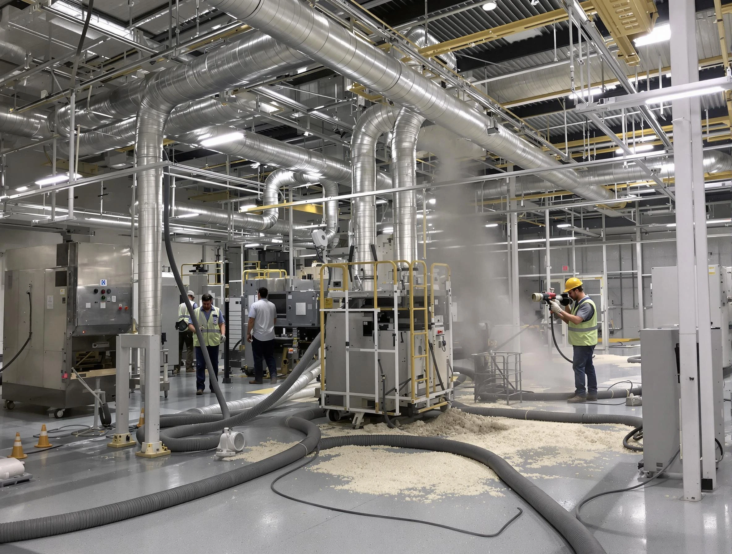 Heavy-duty industrial duct cleaning by Springfield Air Duct Cleaning in Springfield